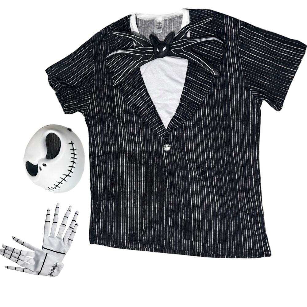 Jack Skellington Halloween Costume Set Size L